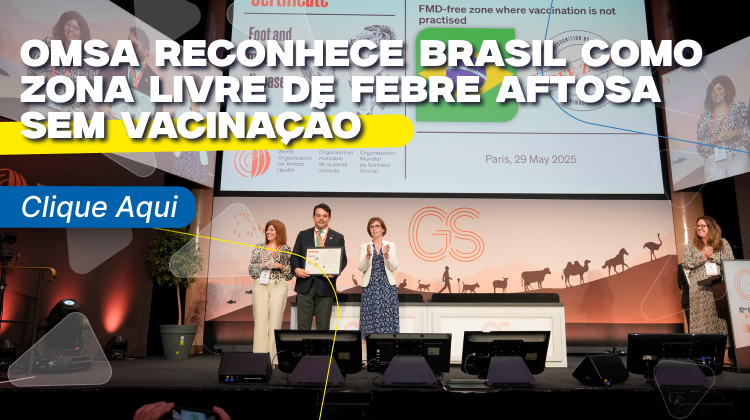 DF é reconhecido como zona livre de febre aftosa sem vacinação